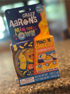 Mac N Cheese Thinking Crazy Aaron’s Putty - Yellow